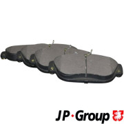 4963600410 Sada brzdových destiček, kotoučová brzda JP GROUP
