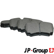 5363700110 Sada brzdových destiček, kotoučová brzda JP GROUP