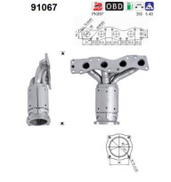 91067 Katalyzátor AS