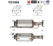 FD1004 Filtr pevnych castic, vyfukovy system AS