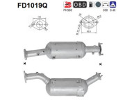 FD1019Q Filtr pevnych castic, vyfukovy system AS