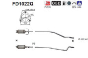 FD1022Q Filtr pevnych castic, vyfukovy system AS