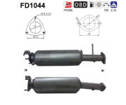 FD1044 AS filter sadzí/pevných častíc výfukového systému FD1044 AS
