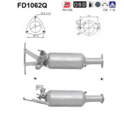 FD1062Q AS filter sadzí/pevných častíc výfukového systému FD1062Q AS