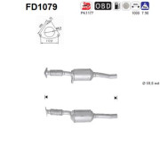 FD1079 AS filter sadzí/pevných častíc výfukového systému FD1079 AS