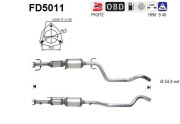 FD5011 Filtr pevnych castic, vyfukovy system AS