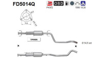 FD5014Q Filtr pevnych castic, vyfukovy system AS