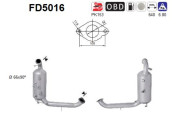 FD5016 Filtr pevnych castic, vyfukovy system AS