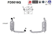 FD5016Q Filtr pevnych castic, vyfukovy system AS