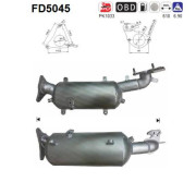 FD5045 AS filter sadzí/pevných častíc výfukového systému FD5045 AS