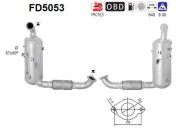 FD5053 AS filter sadzí/pevných častíc výfukového systému FD5053 AS