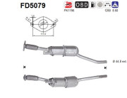 FD5079 AS filter sadzí/pevných častíc výfukového systému FD5079 AS