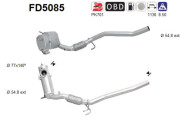 FD5085 AS filter sadzí/pevných častíc výfukového systému FD5085 AS