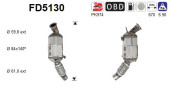 FD5130 AS filter sadzí/pevných častíc výfukového systému FD5130 AS
