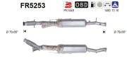 FR5253 AS filter sadzí/pevných častíc výfukového systému FR5253 AS