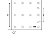 VL872S7115 Sada brzdoveho oblozeni, bubnova brzda DON