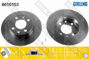6010153 Brzdový kotouč GIRLING