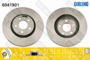 6041901 Brzdový kotouč GIRLING