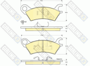 6103249 GIRLING sada brzdových platničiek kotúčovej brzdy 6103249 GIRLING