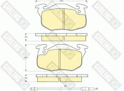 6110793 Sada brzdových destiček, kotoučová brzda GIRLING