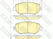 6112419 Sada brzdových destiček, kotoučová brzda GIRLING
