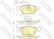 6113622 Sada brzdových destiček, kotoučová brzda GIRLING