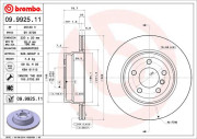 25120 V Brzdový kotouč COATED DISC LINE AP