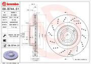 25286 V Brzdový kotouč COATED DISC LINE AP