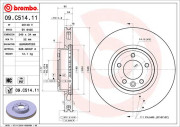 20149 V Brzdový kotouč COATED DISC LINE AP