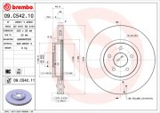 25551 V Brzdový kotouč COATED DISC LINE AP