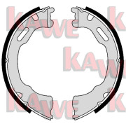 09400 Sada brzdových čelistí, parkovací brzda KAWE