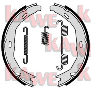 09660 Sada brzdových čelistí, parkovací brzda KAWE