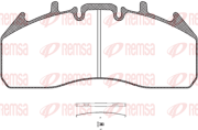 JCA1257.00 Sada brzdových destiček, kotoučová brzda HEAVY DUTY KAWE