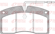 JCA505.40 Sada brzdových destiček, kotoučová brzda HEAVY DUTY KAWE