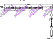 H7759 Brzdová hadice KAWE