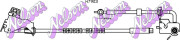 H7903 Brzdová hadice KAWE