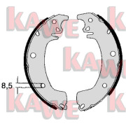 03130 KAWE sada brzdových čeľustí 03130 KAWE