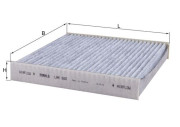 LAK 922 Filtr, vzduch v interiéru MAHLE