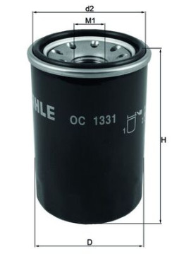 OC 1331 Olejový filtr MAHLE