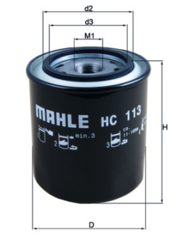 HC 113 Hydraulický filtr, automatická převodovka MAHLE