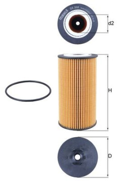 OX 358D Olejový filtr MAHLE
