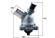 TM 43 105 Termostat, chladivo BEHR MAHLE