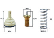 TX 209 80D MAHLE termostat chladenia TX 209 80D MAHLE