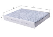 LAK 1173 Filtr, vzduch v interiéru MAHLE