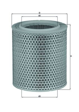 LX 478/1 Vzduchový filtr MAHLE
