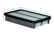 LX 807 Vzduchový filtr MAHLE