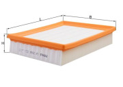 LX 2084 MAHLE vzduchový filter LX 2084 MAHLE