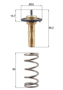 TX 265 89D Termostat, chladivo Ausgabe Nr. 03/2018: Beschädigtes Ölfilterpapier MAHLE