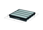 LX 2750 MAHLE vzduchový filter LX 2750 MAHLE