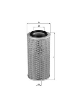LX 83 Vzduchový filtr MAHLE